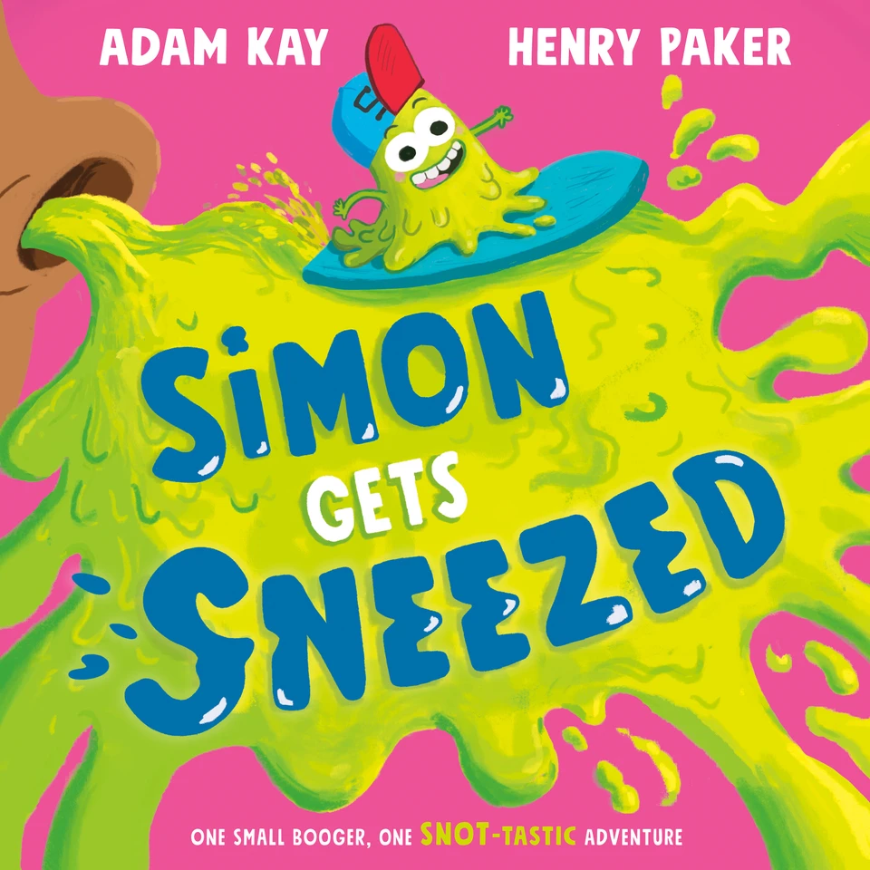 Simon Gets Sneezed book cover by Adam Kay