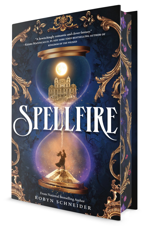Spellfire book cover by Robyn Schneider