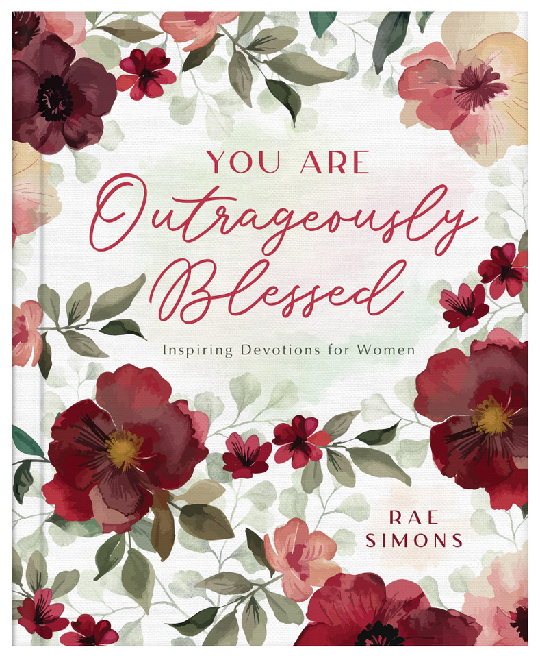 You Are Outrageously Blessed: Inspiring Devotions for Women book cover by Rae Simons