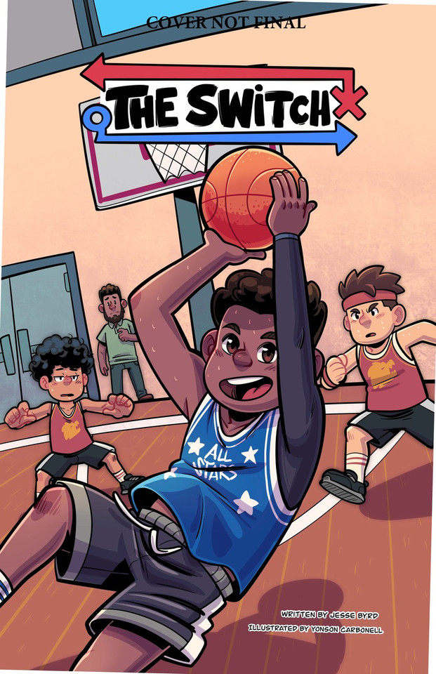 The Switch book cover by Jesse Byrd