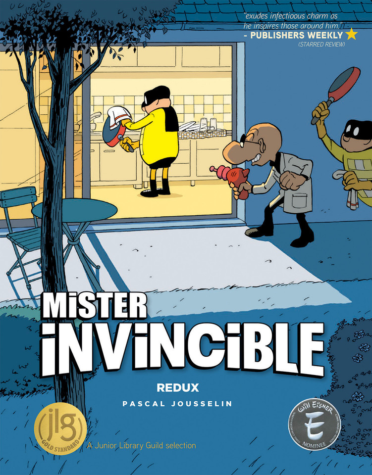 Mister Invincible Redux book cover by Pascal Jouselin