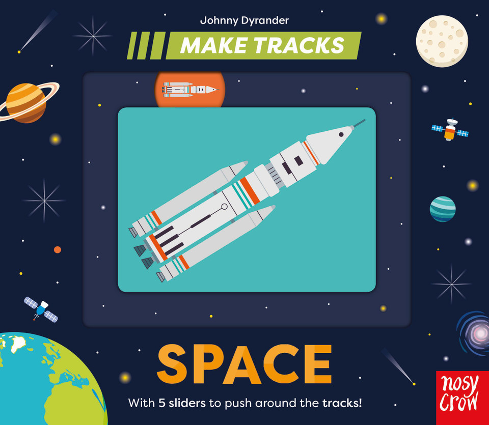 Make Tracks: Space (Make Tracks #13) book cover by Nosy Crow Ltd