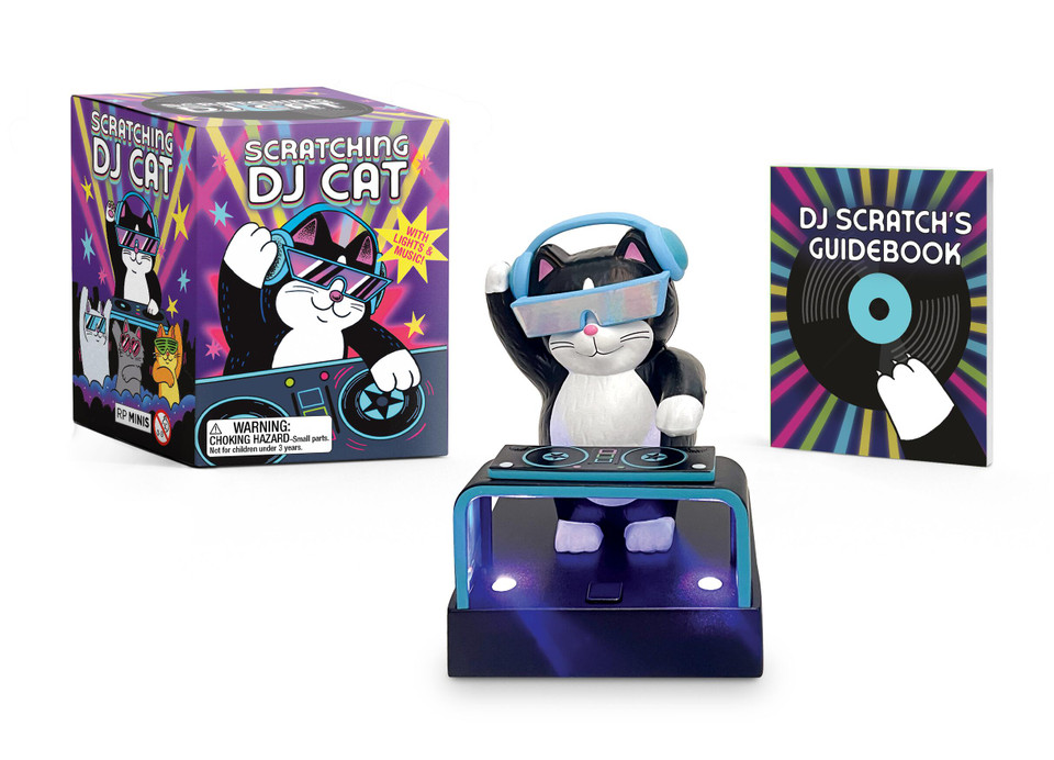 Scratching DJ Cat: With Music & Lights! (RP Minis) book cover by Sarah Royal