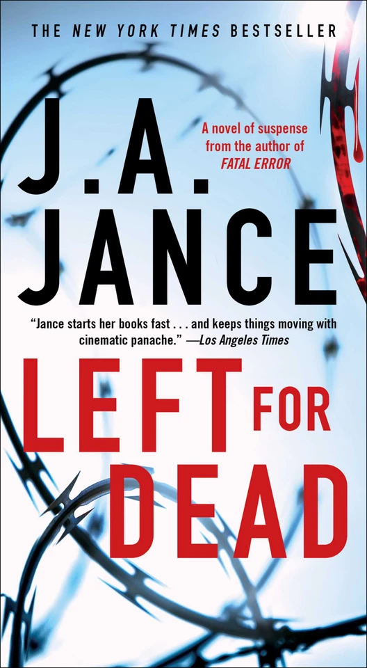 Left for Dead: A Novel (Ali Reynolds Series) book cover by J.A. Jance