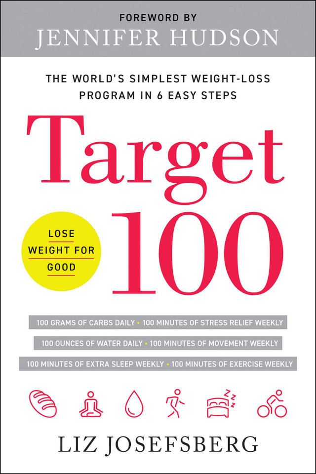 Target 100: The World's Simplest Weight-Loss Program in 6 Easy Steps book cover by Liz Josefsberg