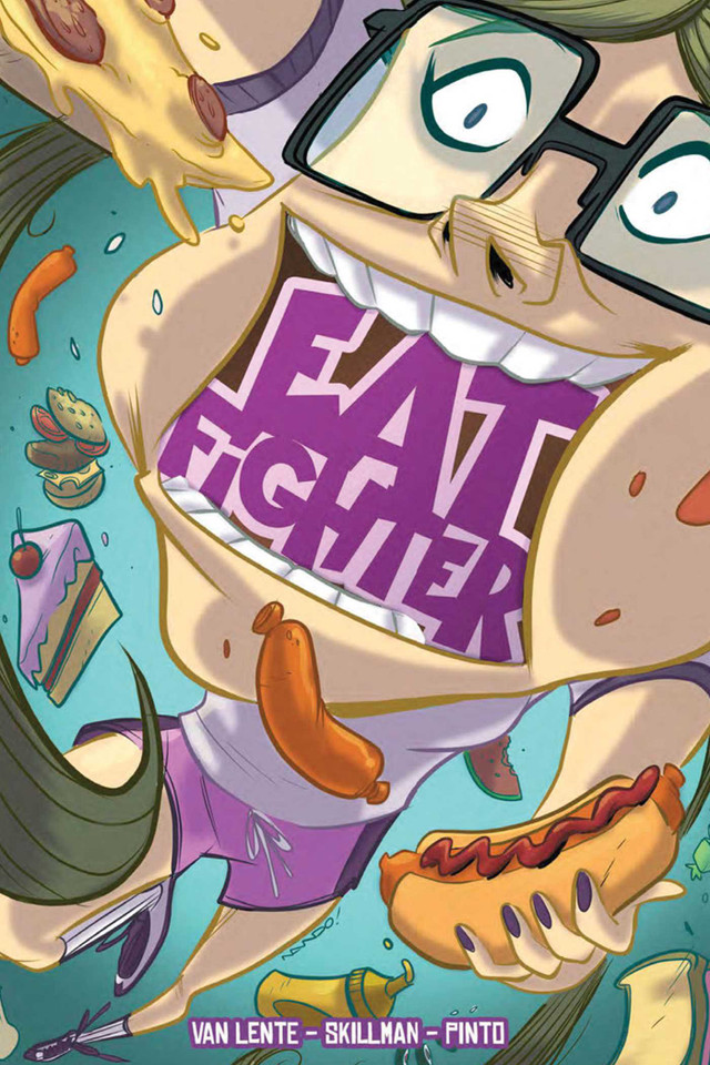 Eat Fighter book cover by Fred Van Lente, Crystal Skillman