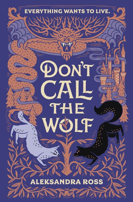 Don't Call the Wolf book cover by Aleksandra Ross