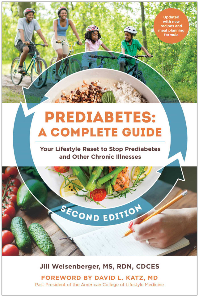 Prediabetes: A Complete Guide, Second Edition: Your Lifestyle Reset to Stop Prediabetes and Other Chronic Illnesses book cover by Jill Weisenberger