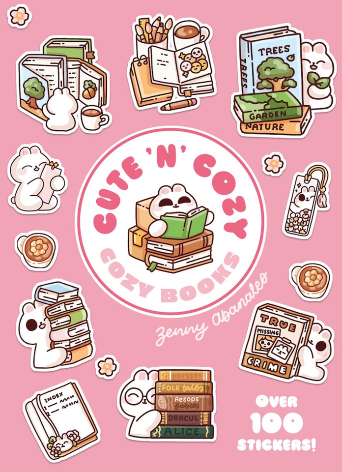 Cozy Books: Cute 'n' Cozy Little Sticker Book (Cute 'n' Cozy) book cover by 