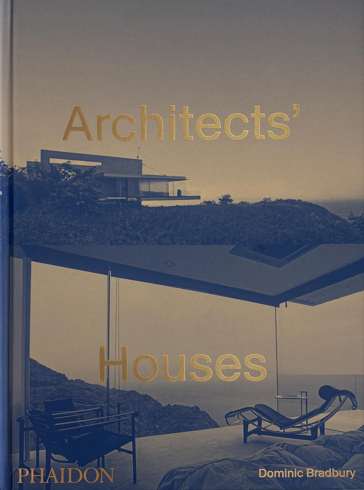 Architects' Houses book cover by Dominic Bradbury