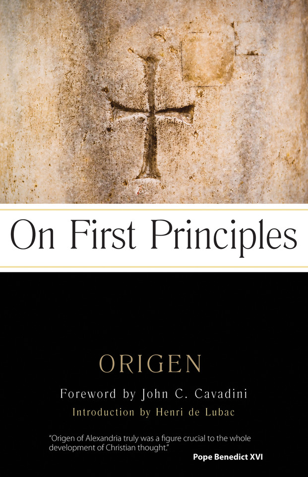 On First Principles book cover by Origen