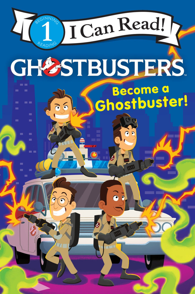 Ghostbusters: Become a Ghostbuster! (I Can Read Level 1) book cover by Sia Dey