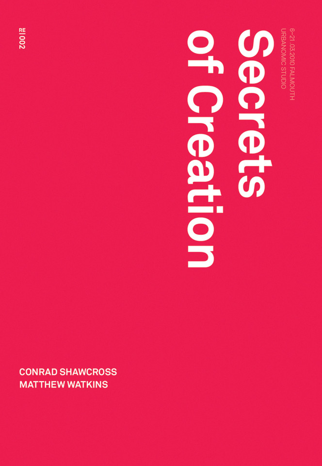 Secrets of Creation (Urbanomic / Redactions) book cover by 