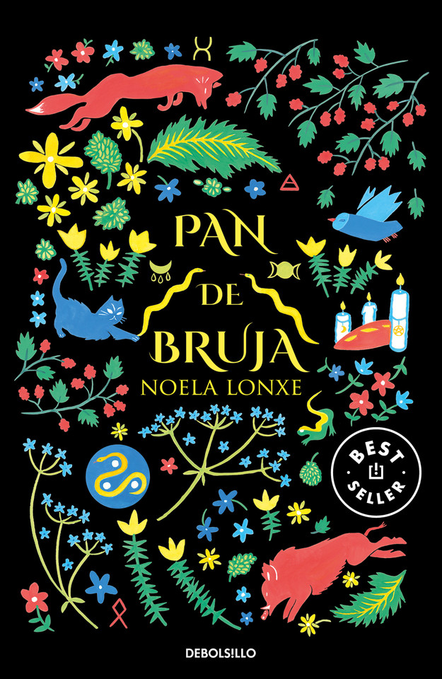 Pan de bruja / Witch Bread book cover by Noela Lonxe