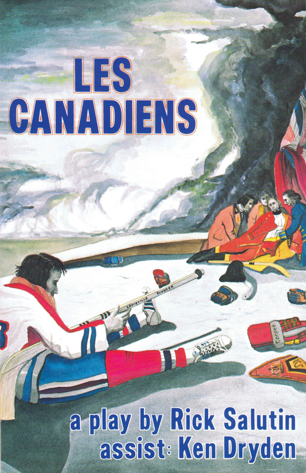 Les Canadiens book cover by Rick Salutin