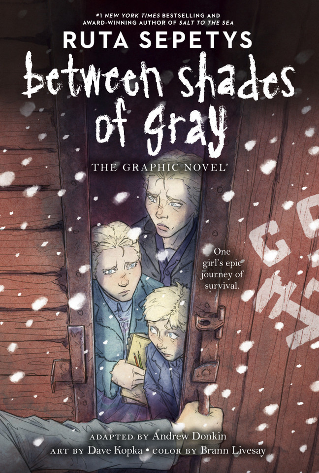 Between Shades of Gray: The Graphic Novel book cover by Ruta Sepetys