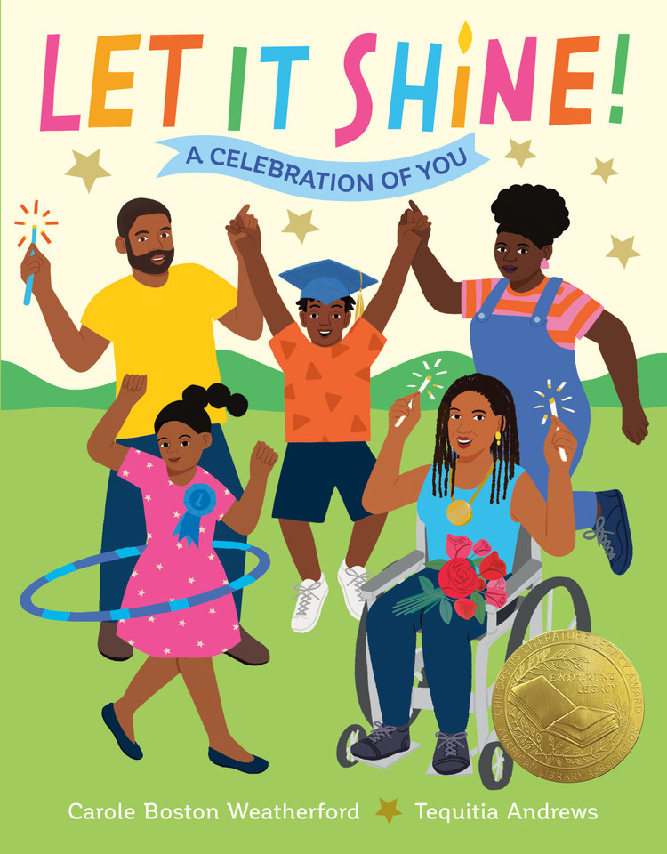 Let It Shine!: A Celebration of You book cover by Carole Boston Weatherford