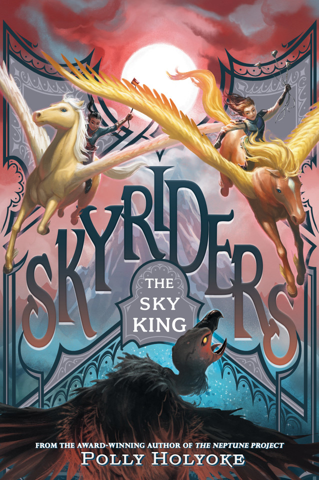 The Sky King (Skyriders) book cover by Polly Holyoke