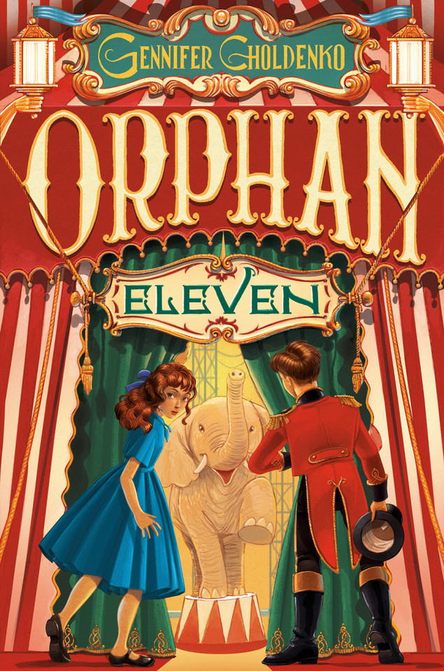 Orphan Eleven book cover by Gennifer Choldenko