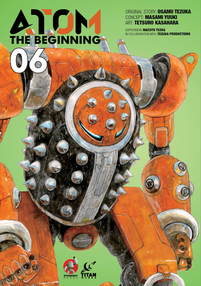 ATOM: The Beginning Vol. 6 (ATOM THE BEGINNING) book cover by Osamu Tezuka, Masami Yuuki