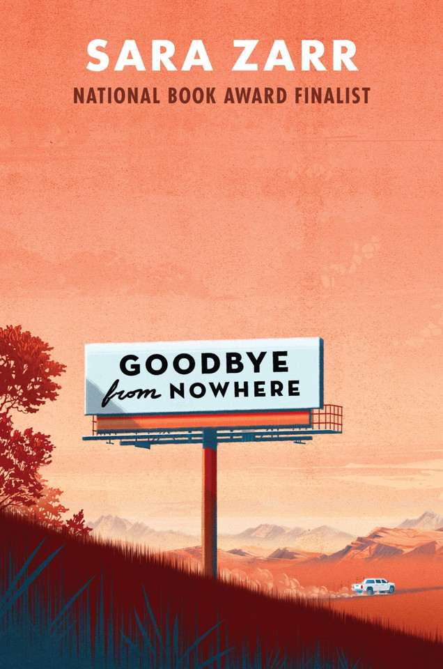 Goodbye from Nowhere book cover by Sara Zarr