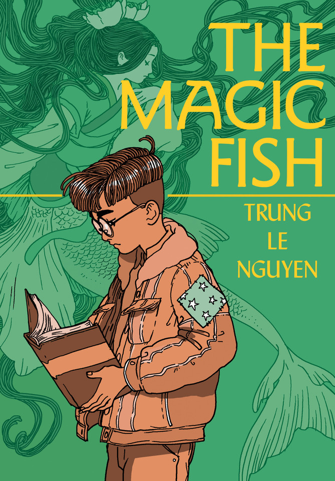 The Magic Fish: (A Graphic Novel) book cover by Trung Le Nguyen