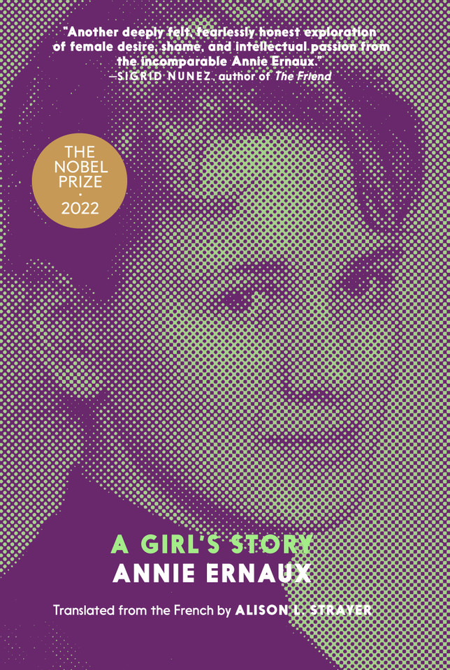 A Girl's Story book cover by Annie Ernaux