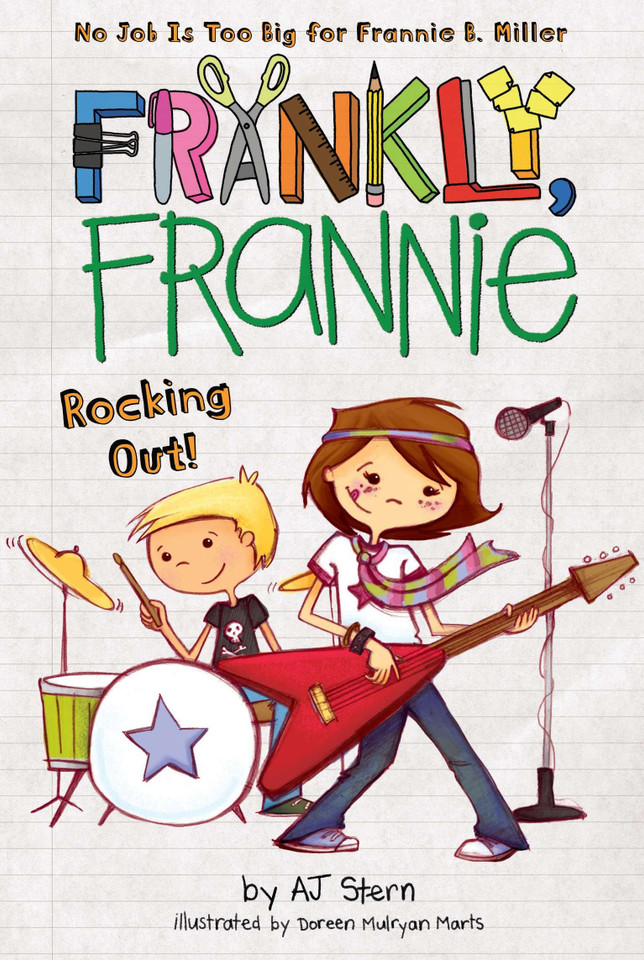 Rocking Out! (Frankly, Frannie) book cover by AJ Stern