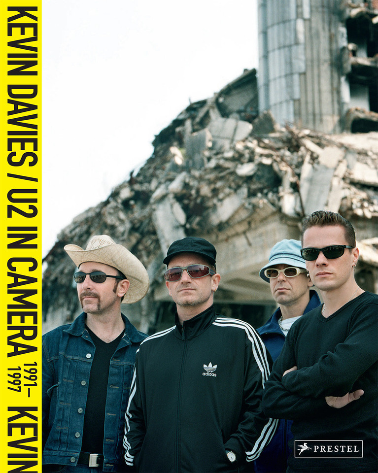 U2: In Camera 1991-1997 book cover by Kevin Davies