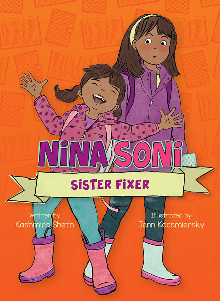 Nina Soni, Sister Fixer (Nina Soni) book cover by Kashmira Sheth