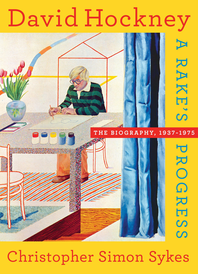 David Hockney: The Biography, 1937-1975 book cover by Christopher Simon Sykes