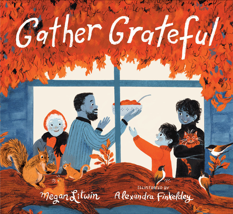 Gather Grateful book cover by Megan Litwin
