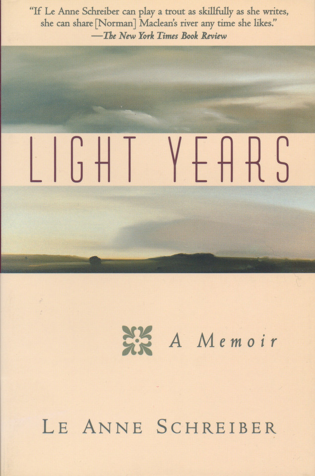 Light Years: A Memoir book cover by Le Anne Schreiber