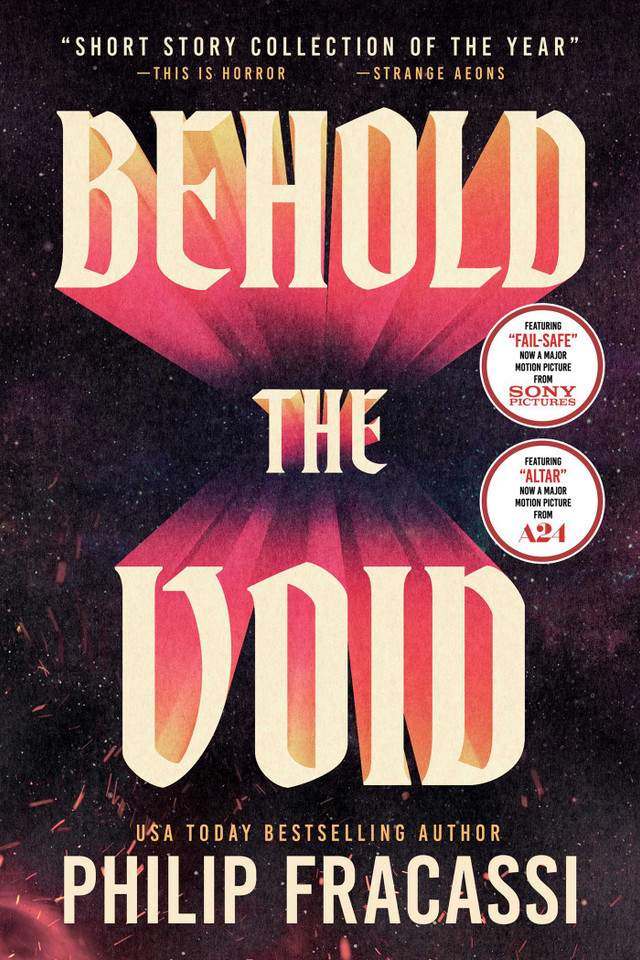 Behold the Void book cover by Philip Fracassi