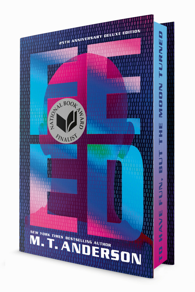 Feed book cover by M. T. Anderson
