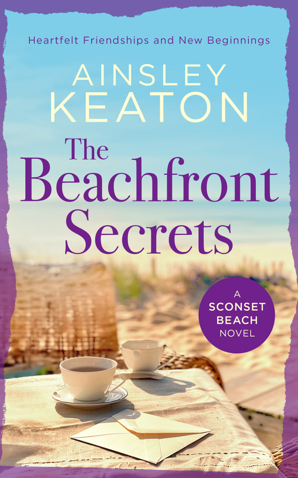 The Beachfront Secrets: A Sconset Beach novel (Sconset Beach #4) book cover by Ainsley Keaton