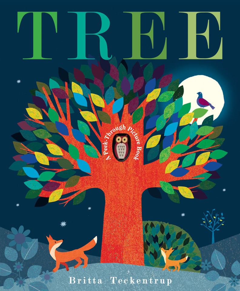 Tree: A Peek-Through Picture Book book cover by Britta Teckentrup