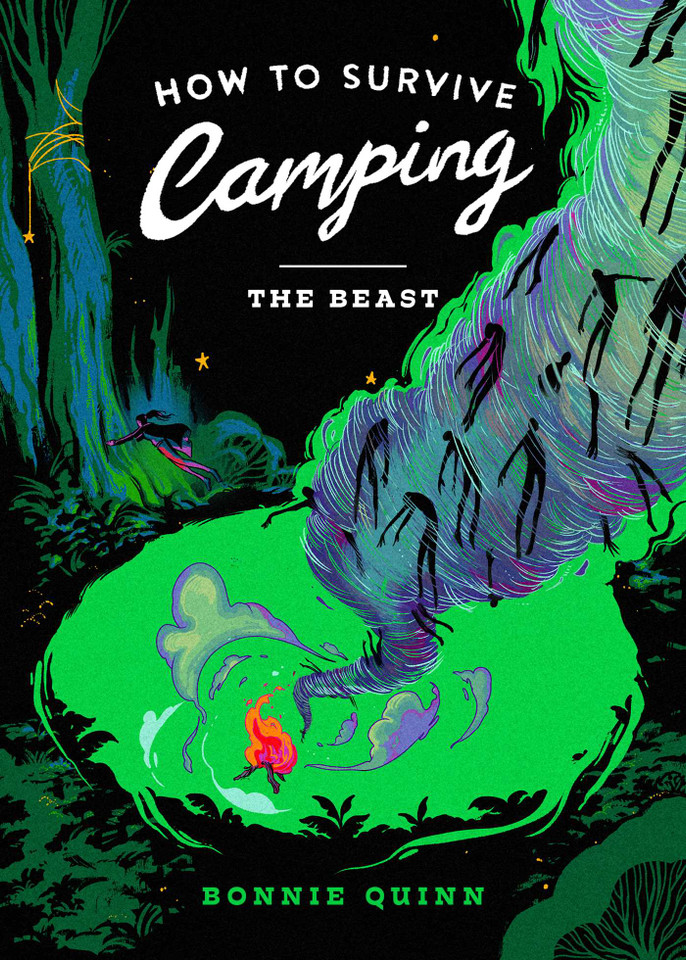 How to Survive Camping: The Beast (How to Survive Camping) book cover by Bonnie Quinn