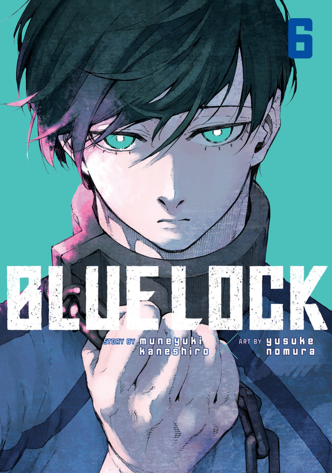 Blue Lock 6 (Blue Lock) book cover by Muneyuki Kaneshiro