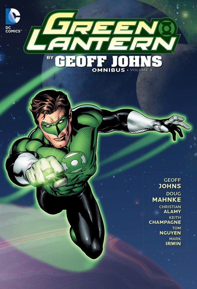 Green Lantern by Geoff Johns Omnibus Vol. 3 book cover by Geoff Johns