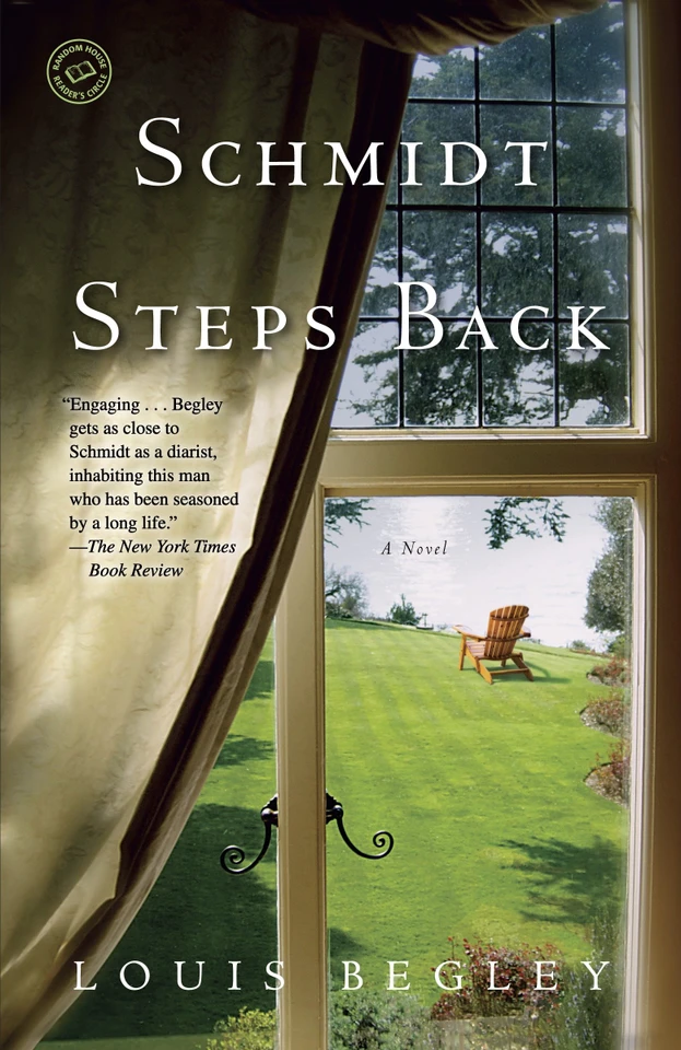 Schmidt Steps Back: A Novel book cover by Louis Begley