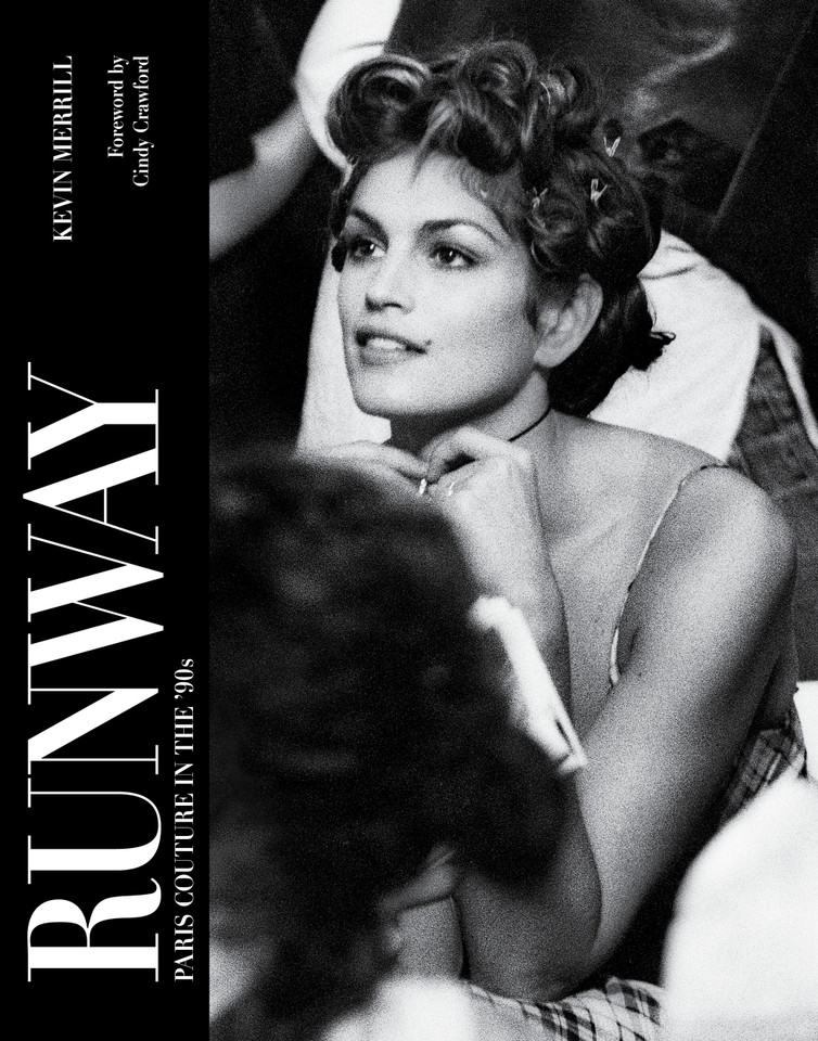 Runway: Paris Couture in the '90s book cover by Kevin Merrill