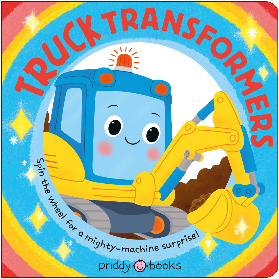 Truck Transformers: Spin the wheel for a mighty-machine surprise! (Picture Spin) book cover by Priddy Books