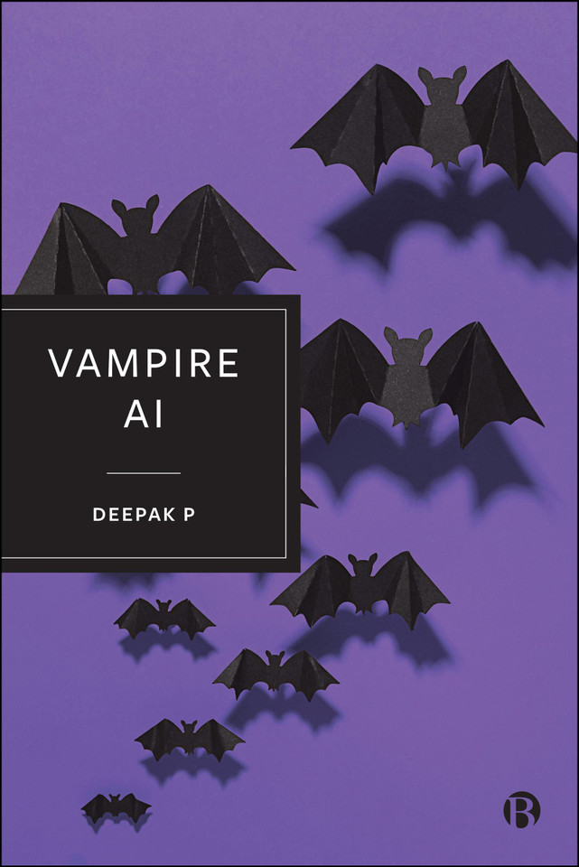Vampire AI book cover by Deepak P