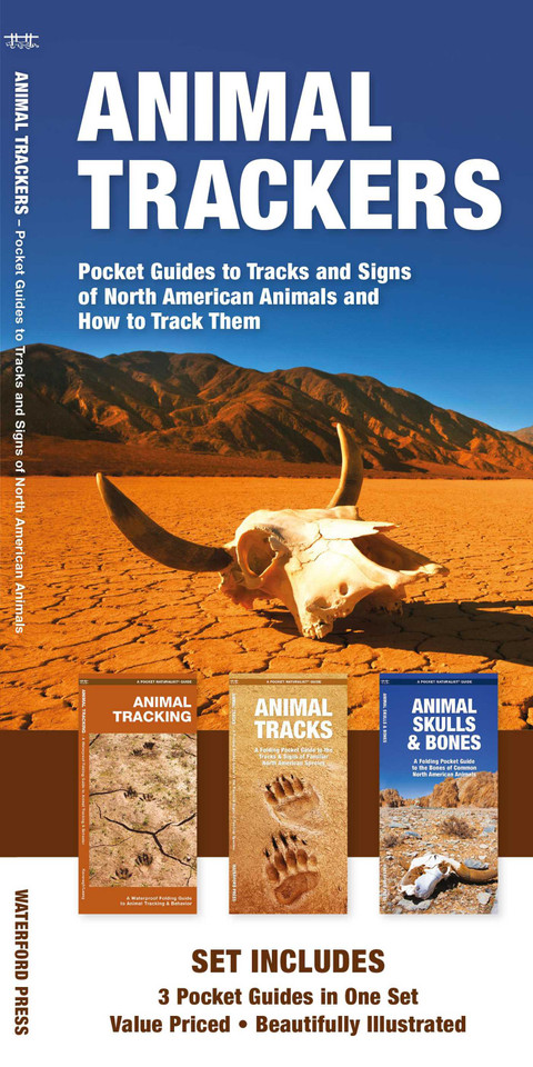 Animal Trackers: Pocket Guides to Tracks and Signs of North American Animals and How to Track Them (Outdoor Recreation and Survival) book cover by 