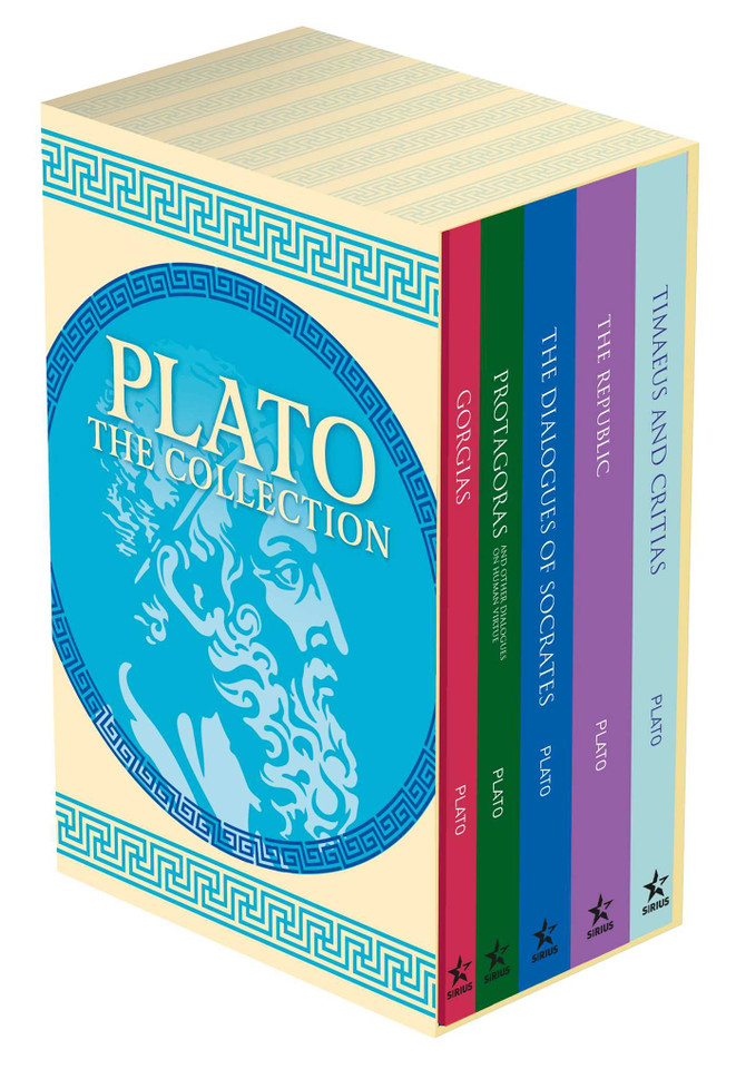 The Plato Collection: 5-Book Paperback Boxed Set (Arcturus Classic Collections) book cover by Plato