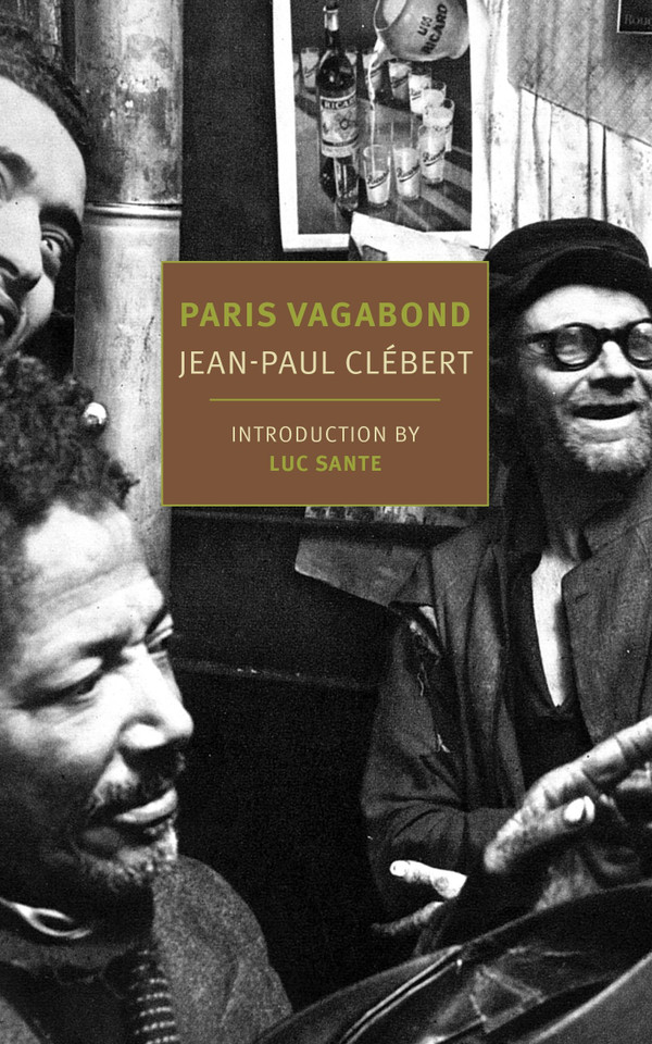 Paris Vagabond book cover by Jean-Paul Clebert