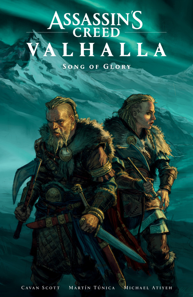 Assassin's Creed Valhalla: Song of Glory book cover by Cavan Scott