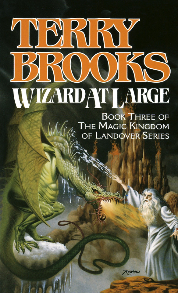 Wizard at Large (Landover) book cover by Terry Brooks