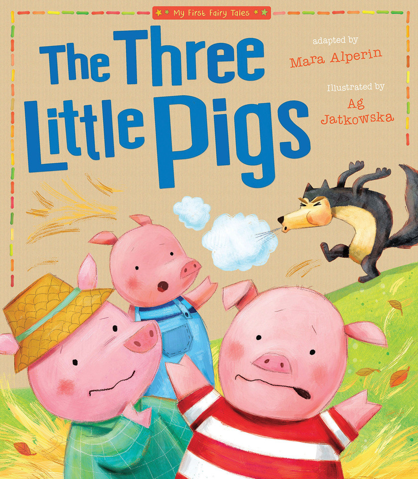 Three Little Pigs: My First Fairy Tales (My First Fairy Tales) book cover by Tiger Tales
